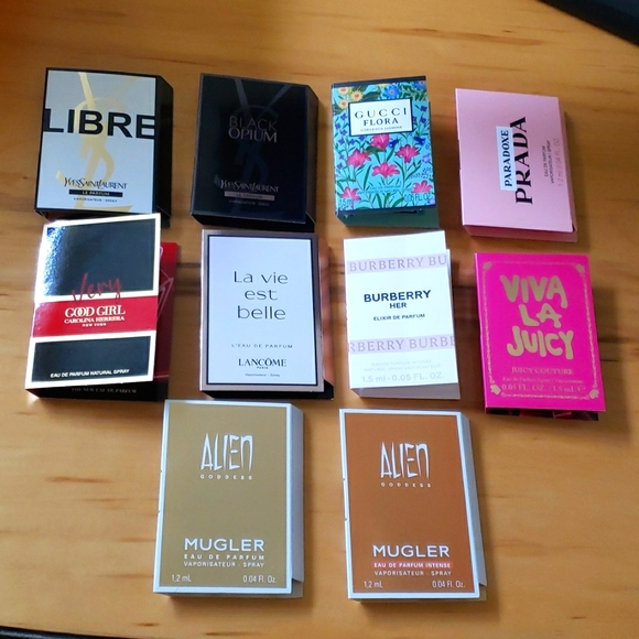 Yves Saint Laurent Other Piece Womens Fragrance Sampler Set Poshmark